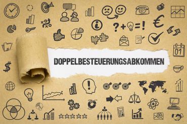 Foto: Schriftzug Doppelbesteuerungsabkommen